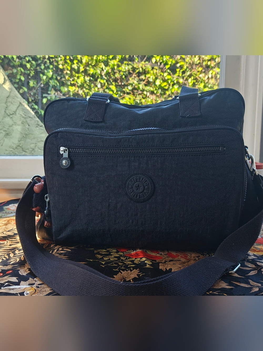 Kipling Alanna Diaper bag, EUC, Black